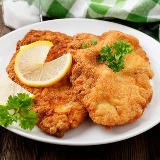 Escalope de Poulet Pané + Frites