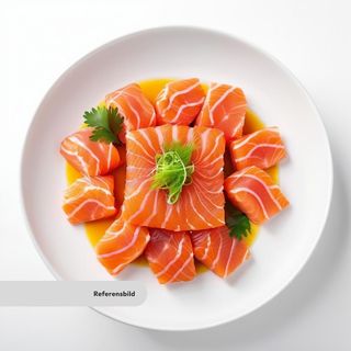Sashimi salmon