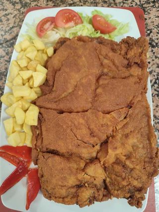 Cachopo De Jamón Y Queso Manchego