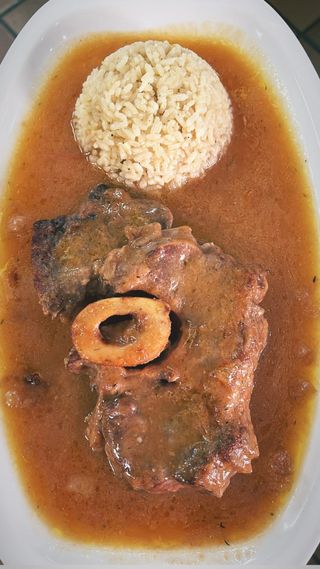 Ossobuco de Ternera con arroz, TOP