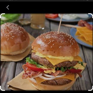 Doppio cheeseburger menu