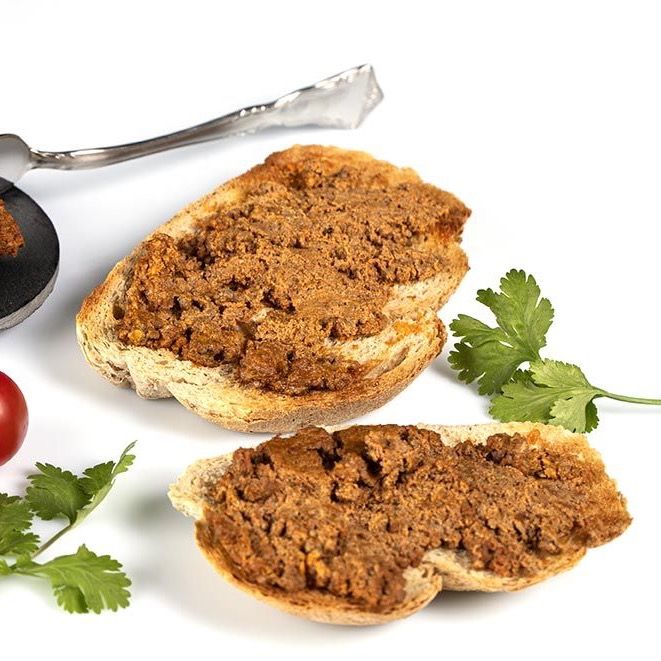 1/2 Tostada de pate