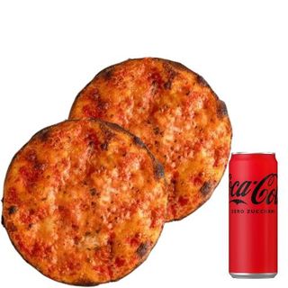 2 Margherita + bibita