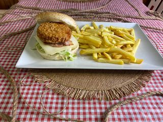 Hamburguesa Crispy Chicken