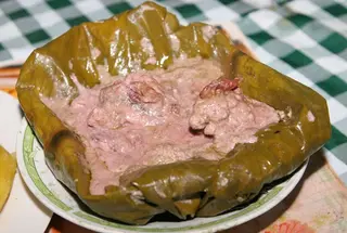 Plain Luwombo (Mushroom in G-nuts)
