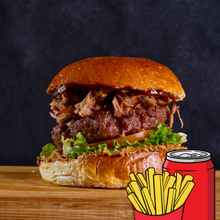 Combo BARBACOA + Bebida + Patatas