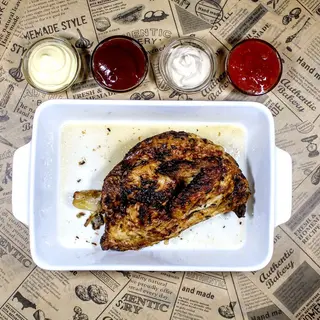 Mezzo pollo arrosto