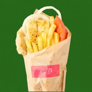 Souvlaki z halloumi I vege