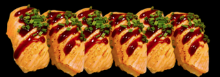 Nigiri De Salmón Flameado (6 Pzs.)