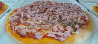 Pizza de jamón York (30 cm.)