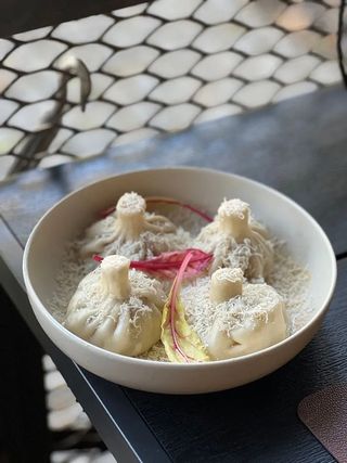 Хінкалі з сиром