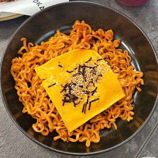 Korean spicy ramen