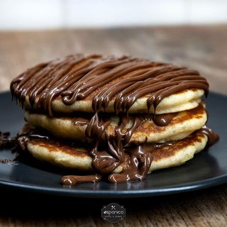 Pancake au chocolat