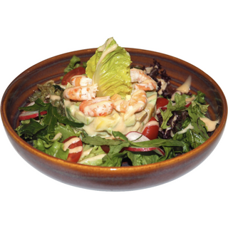 Avocat aux gambas 