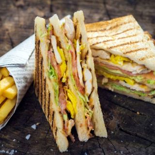 Клаб - сэндвич с курицей