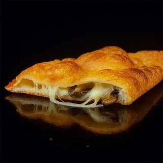 Чебурек курячий з грибами та сиром