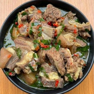 Goatmeat Yam Peppersoup