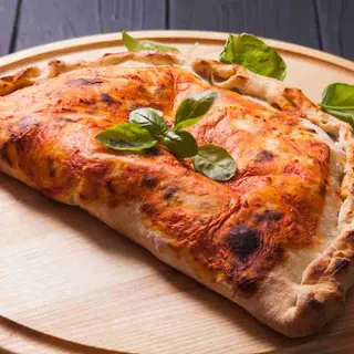 Calzone jamón y champiñones 