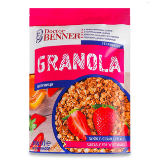 Гранола Dr.Benner полуниця (300г)