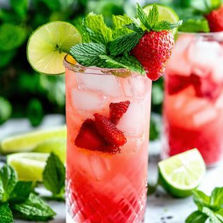 Strawberry Nojito