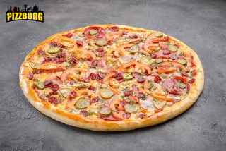 Піца М'ясний бум (30см/670г)