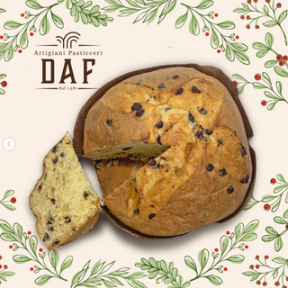 Panettone Gourmet pere e cioccolato