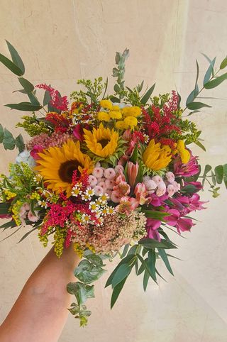 Ramo Grande com Flores Campestres do Dia