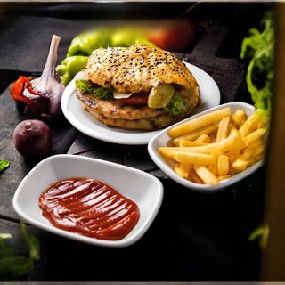 Гамбургер кофте