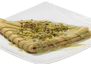 Crêpes con Nutella al pistacchio