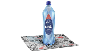ASU вода 0,5л газированная