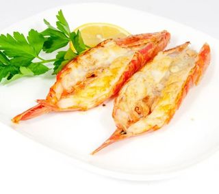 Gamberi alla piastra