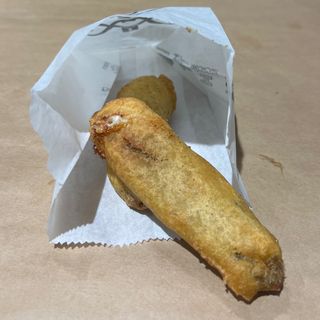 Fiore di zucca pastellato