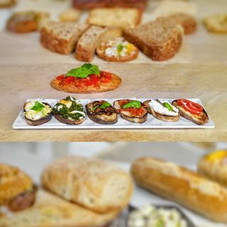 Le quattro bruschette