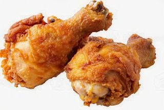 Menú pollo frito 2 uds.