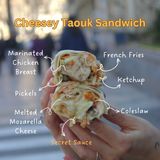 Cheese Taouk Wrap