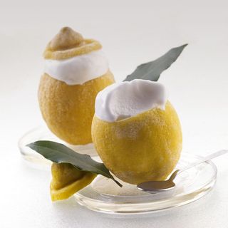 Limone gelato ripieno