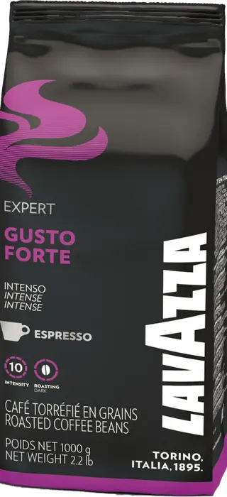 Lavazza Gusto Forte, Cafea Boabe, 1kg
