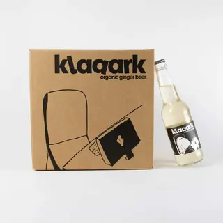 Klaaark Ginger Beer Biológica 0.0% Álcool – 12 x 33cl