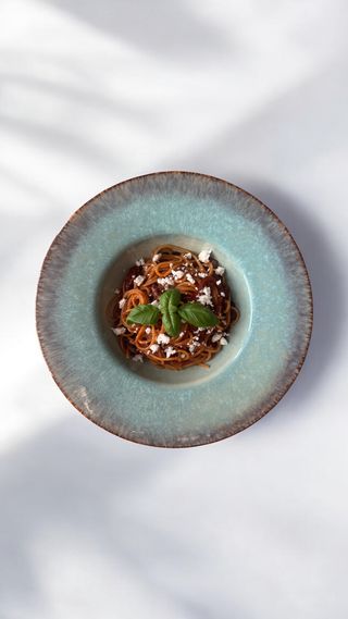 Spaghetti z suszonymi pomidorami