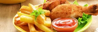 Plato muslo de pollo