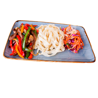 Мясо с овощами