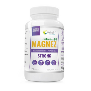 Მაგნიუმი 525 Მგ + B6 Ვიტამინი (120 Ტაბლეტი)