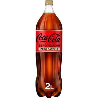 Coca Cola Zero Azúcar Zero Cafeína botella 2L.
