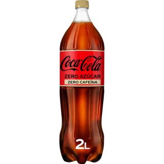 Coca Cola Zero Azúcar Zero Cafeína botella 2L.