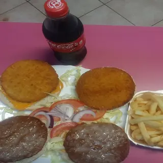Menù combos family burger