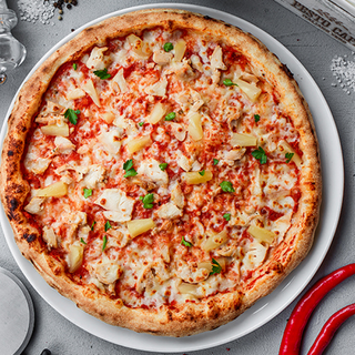 Піца з куркою та ананасами  (460 г)