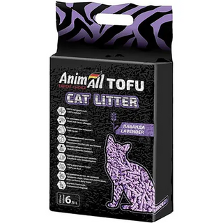 Наповнювач Тоффу  Animall Лаванда 2,6кг 