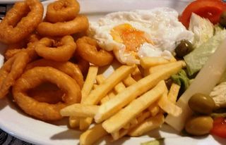Combinado de calamares
