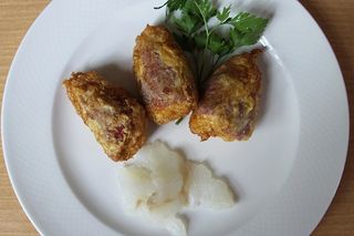 Pimientos Rellenos de Bacalao