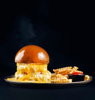 6 ყველის ბურგერი (+ ფრი და კეჩუპი)